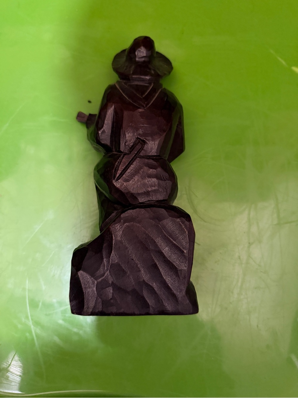 Vintage Boutique Joana Brazilian Wood Guitar Player Folk Art - Picture 2 of 3